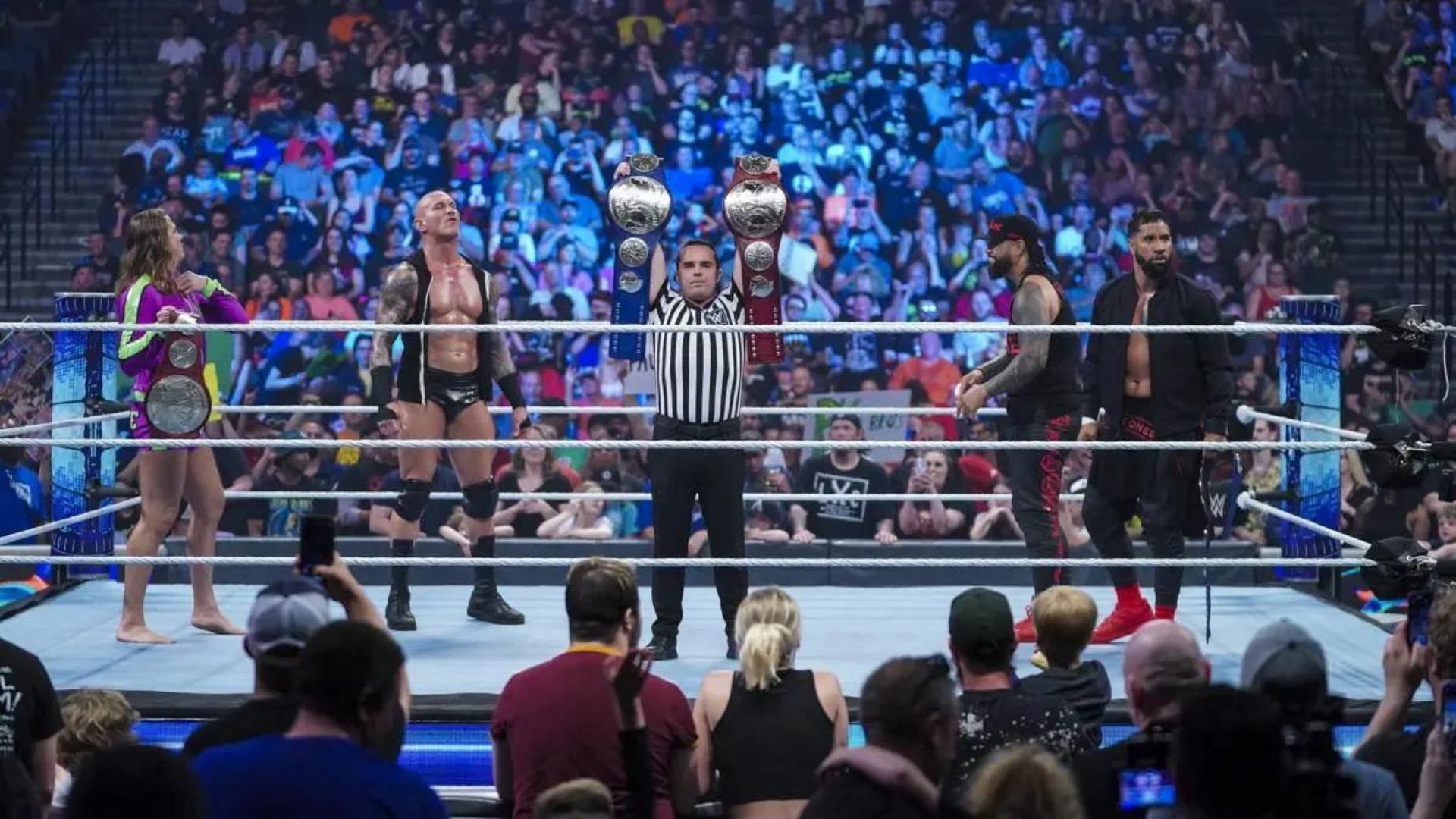 RK-Bro during their latest match in WWE